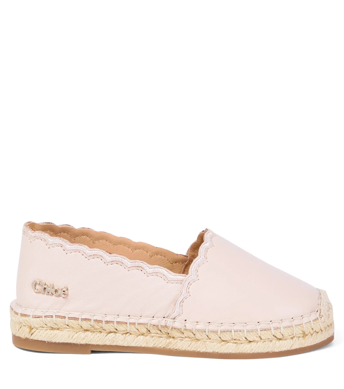 Chloé Kids - Leather espadrilles