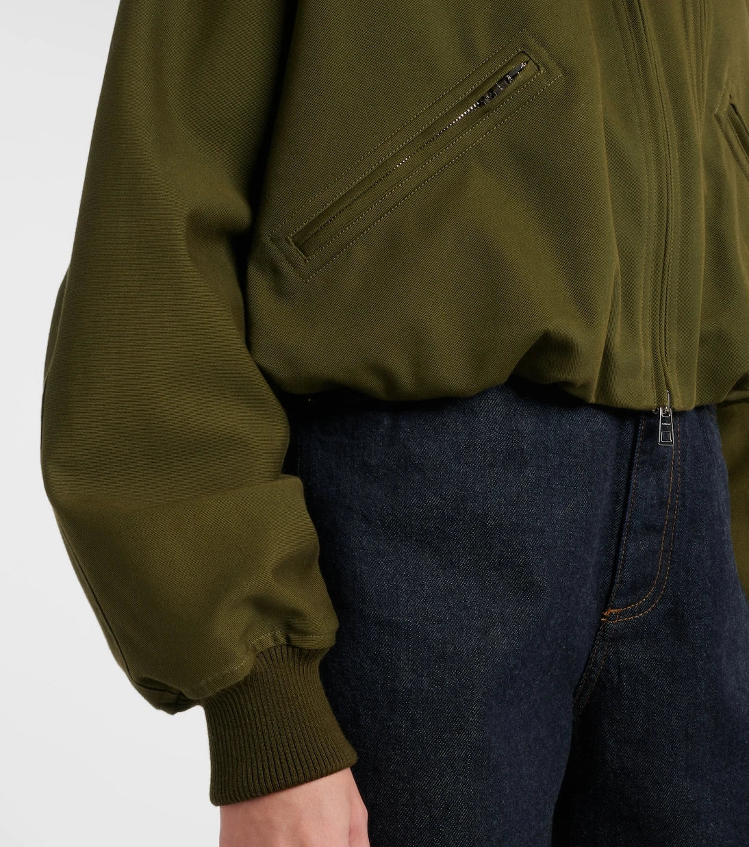 Givenchy - Shearling-trimmed jacket