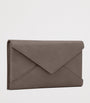 Saint Laurent Grey Large Letter Wallet