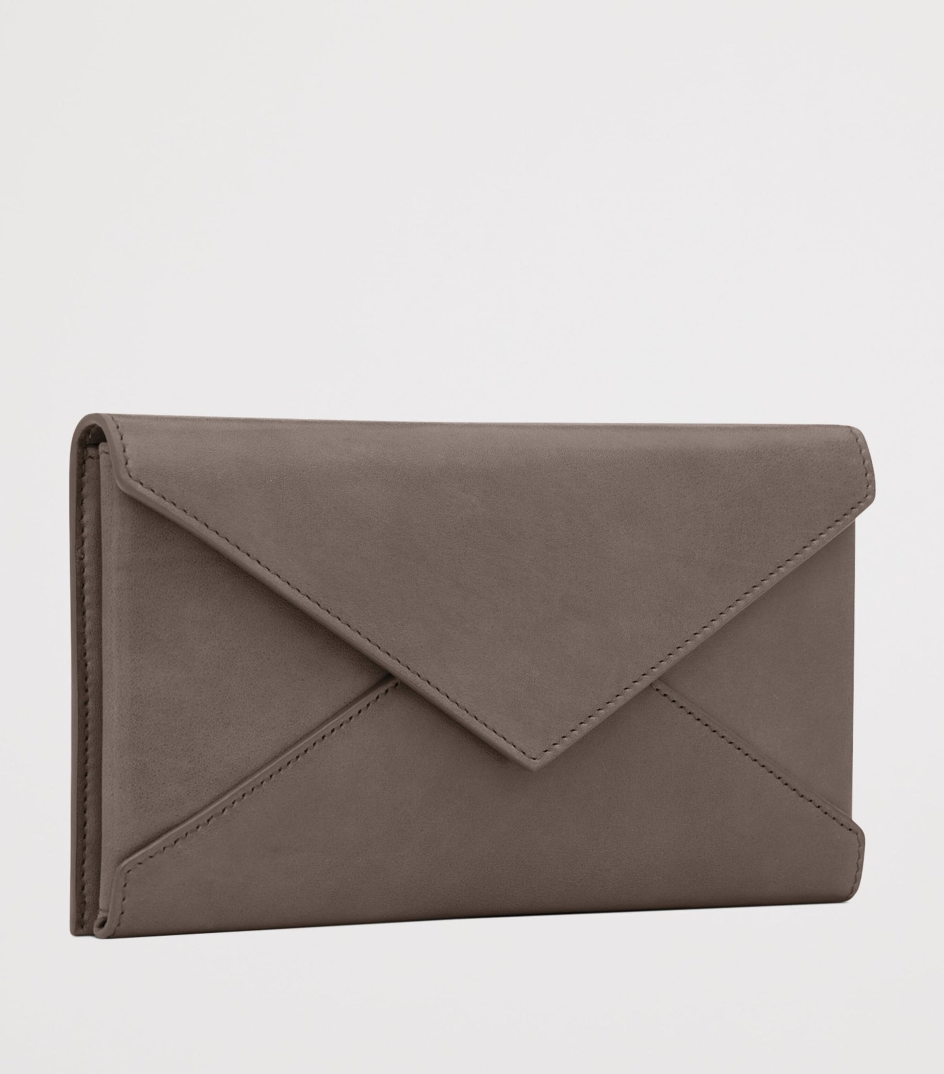 Saint Laurent Grey Large Letter Wallet