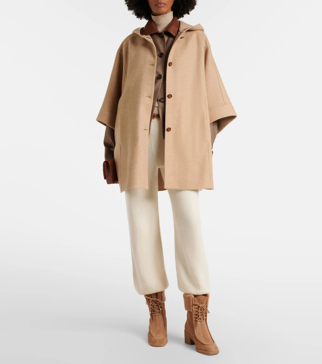 Jimmy Choo - Hali shearling-trimmed suede ankle boots