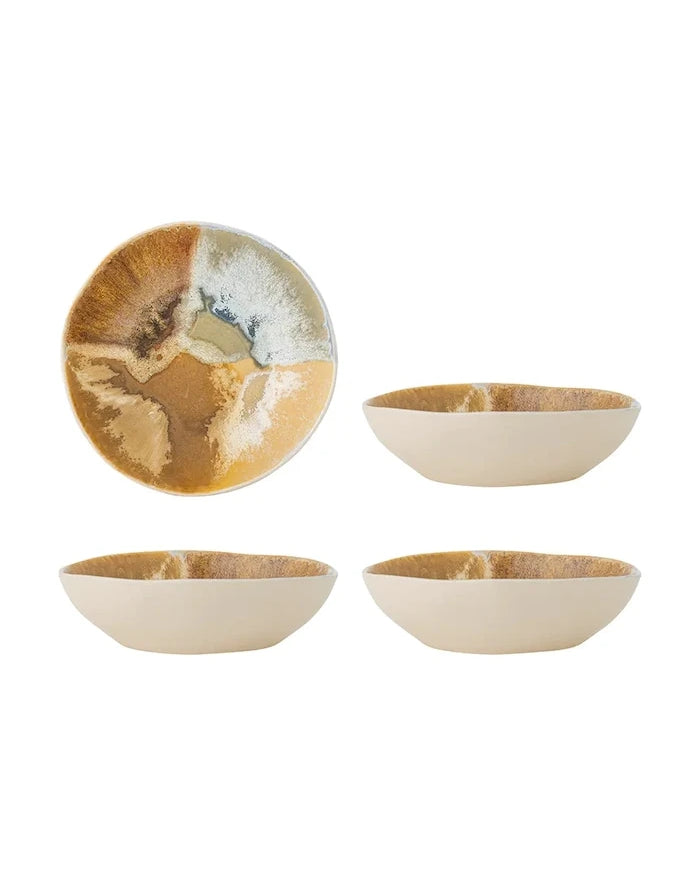 Bloomingville Lacey Kase Seti 21 x 6 cm (4 Parça)