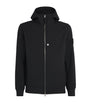 Stone Island Black Soft Shell Bomber Jacket