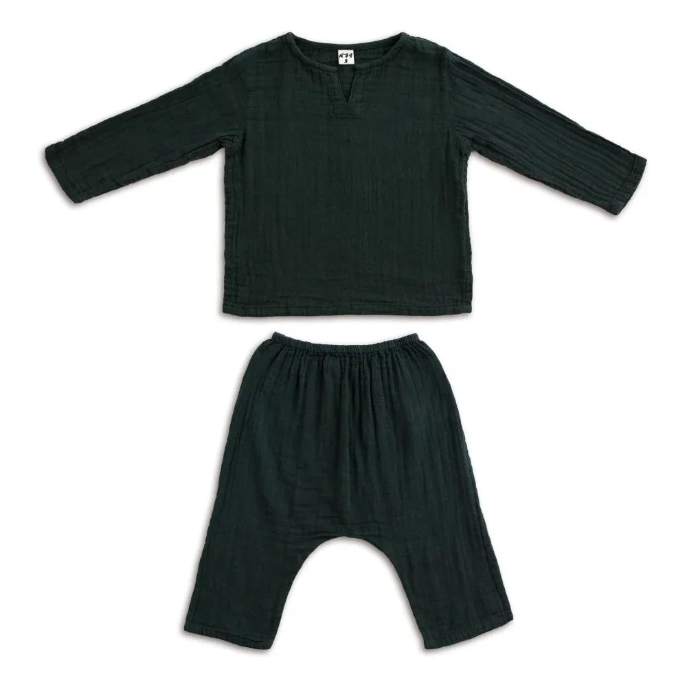 Numero 74 - Zac Kurta/Trousers | Dark Grey S021