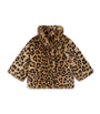 Faux Fur Leopard Coat (6-18 Months)
