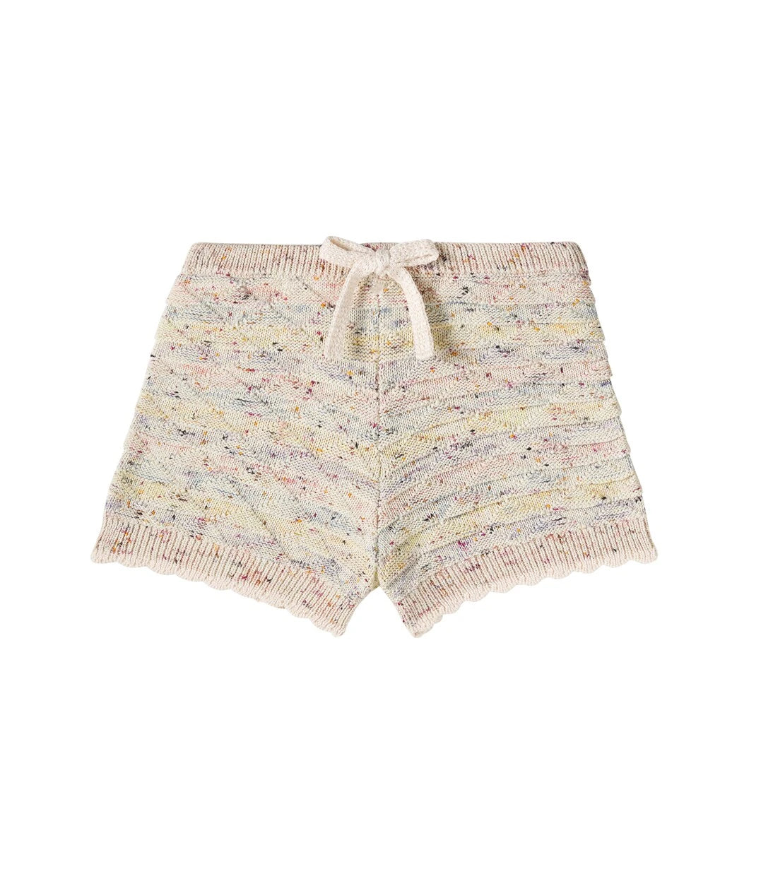 Zimmermann Kids - Rhiannon knitted cotton-blend shorts