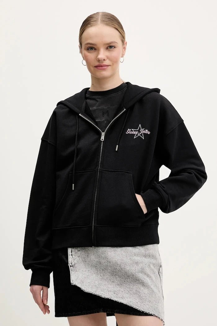 Pamuklu sweatshirt Guess Jeans
