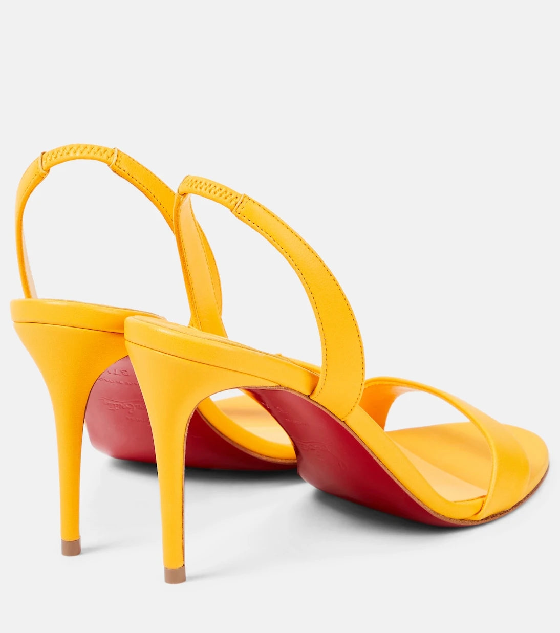 Christian Louboutin - O Marylin 100 leather slingback sandals