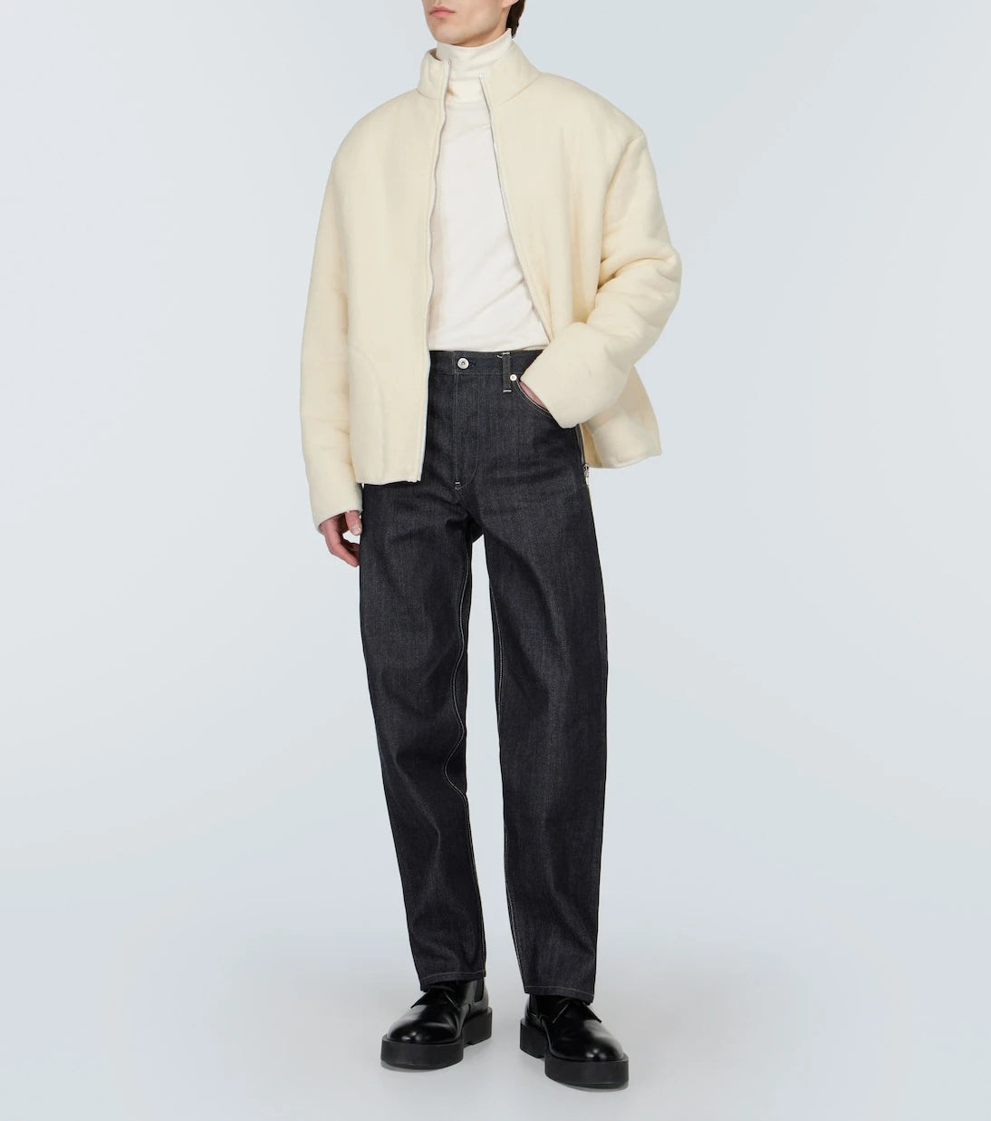 Jil Sander - Cotton fleece jacket