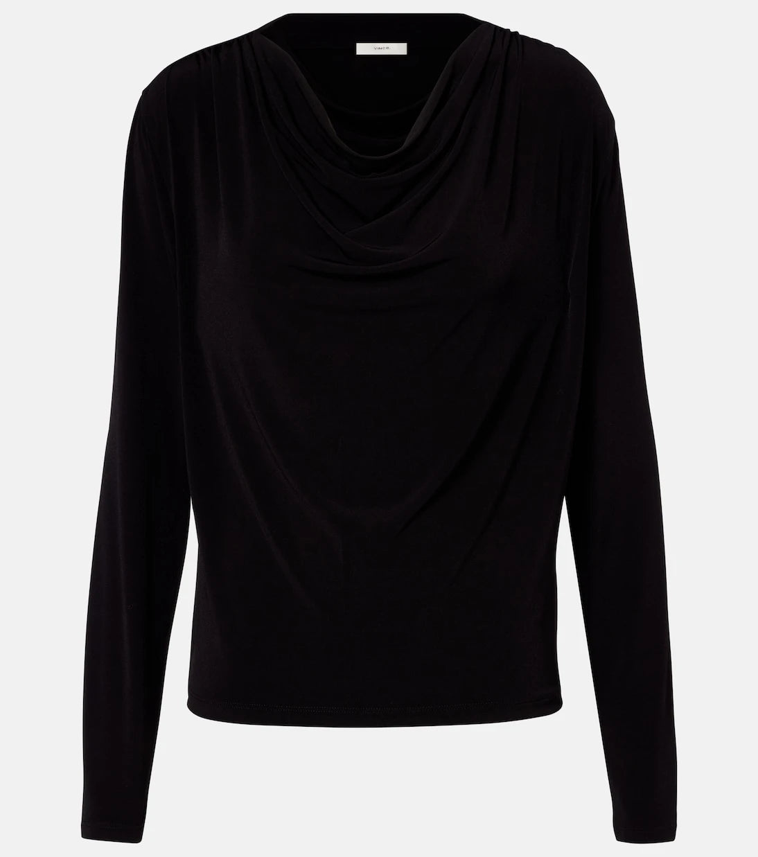 Vince - Draped jersey top