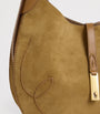 Medium Suede ID Shoulder Bag