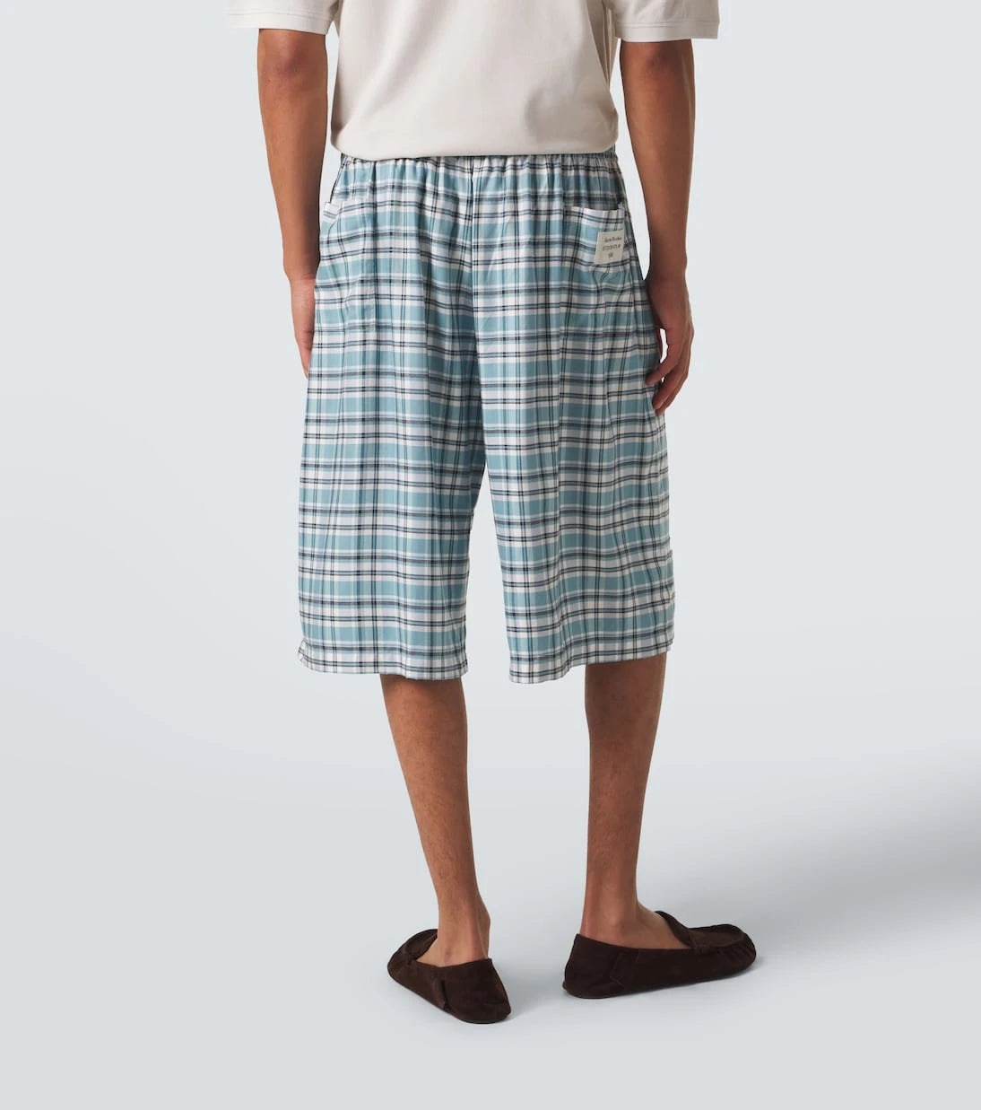 Acne Studios - Plaid flannel shorts