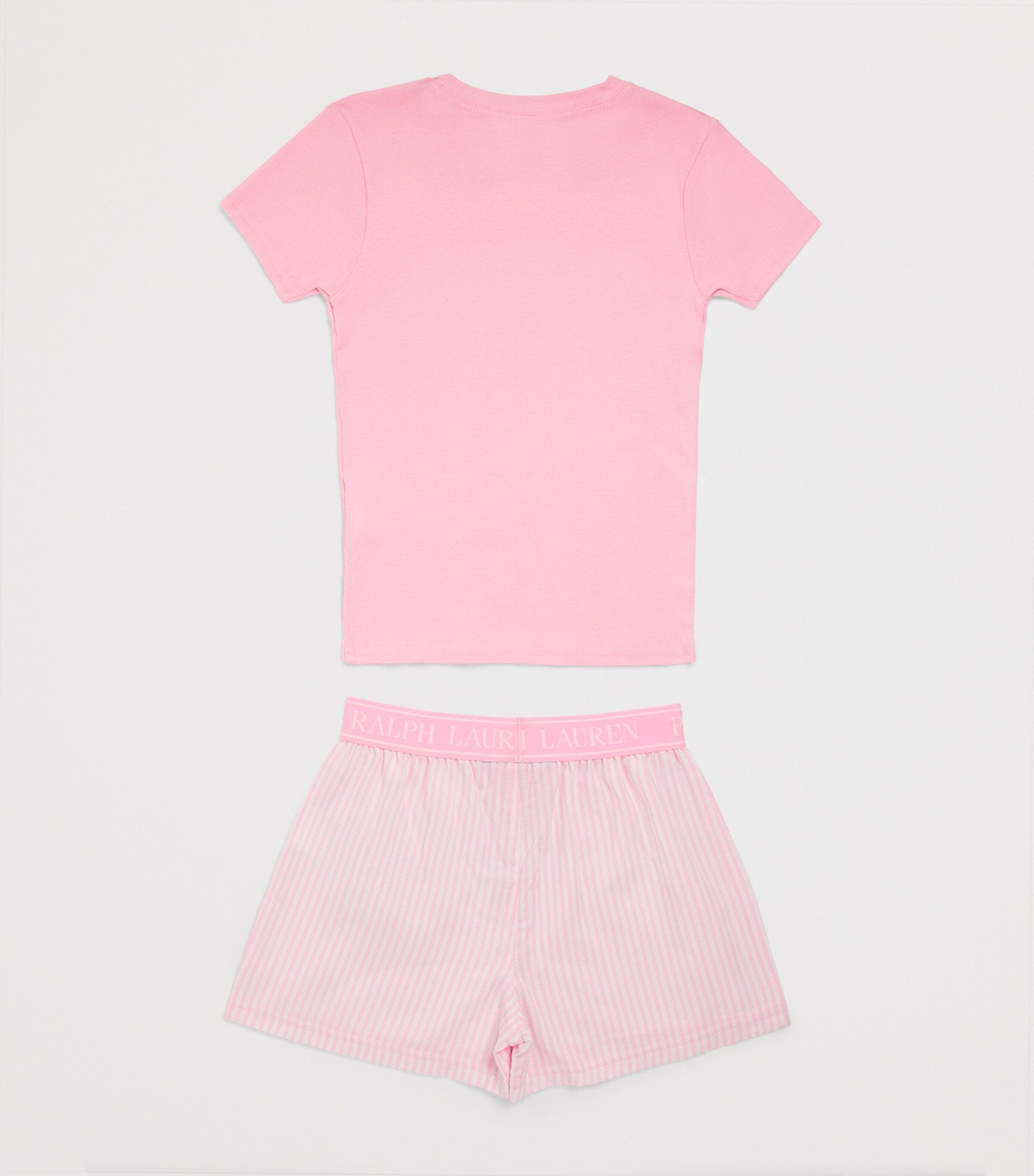 Ralph Lauren Kids Polo Pony T-Shirt and Shorts Pyjama Set (7-12 Years)