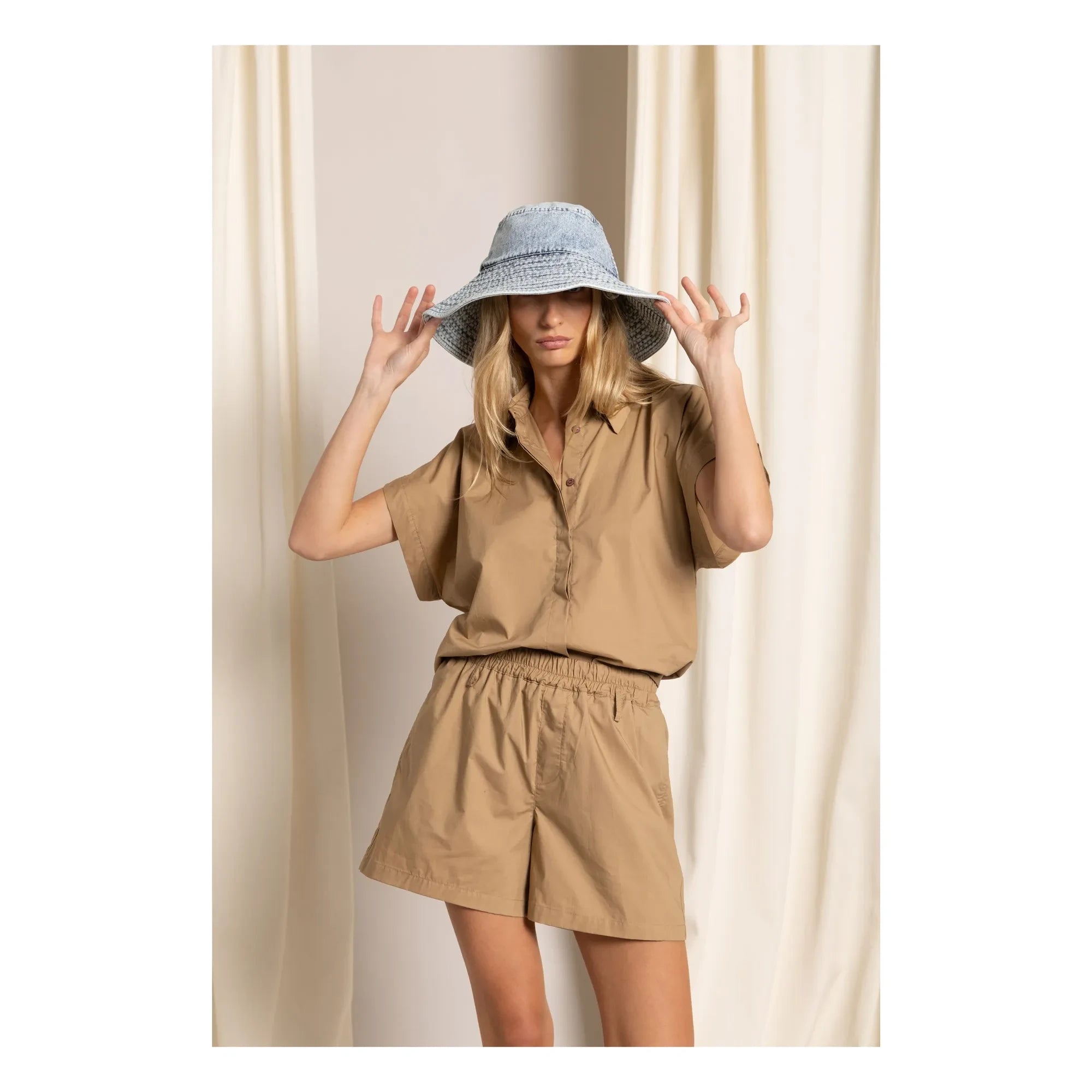Smallable Woman - Sora shorts | Frosted brown