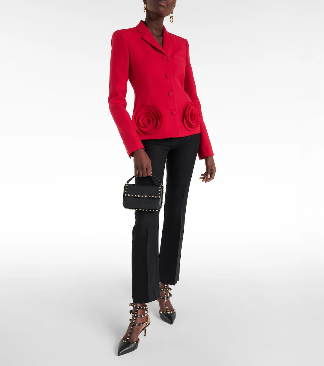 Valentino Garavani - Rockstud leather pumps