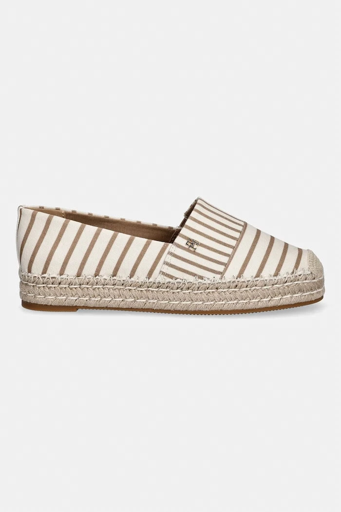 Tommy Hilfiger еспадрили дамски TH PLATFORM ESPADRILLE STRIPES
