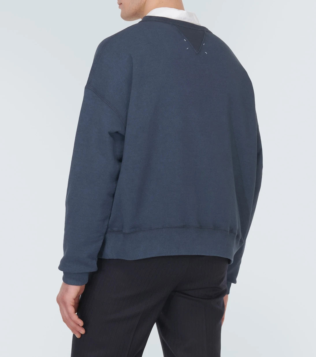 Maison Margiela - Logo cotton jersey sweatshirt