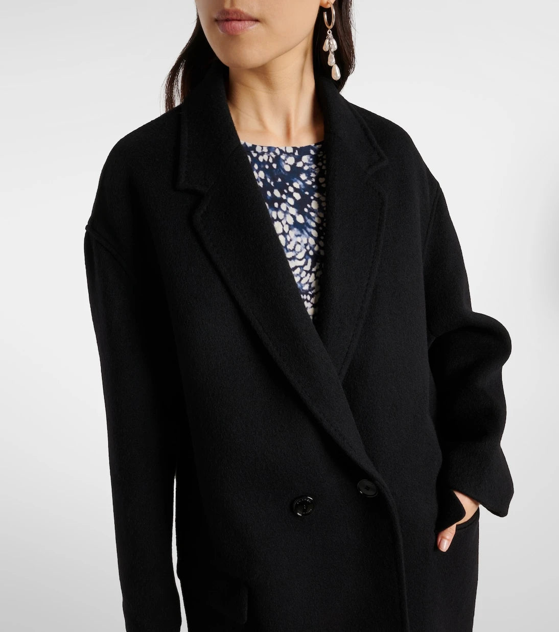 Isabel Marant - Efegozi wool, cashmere and silk coat