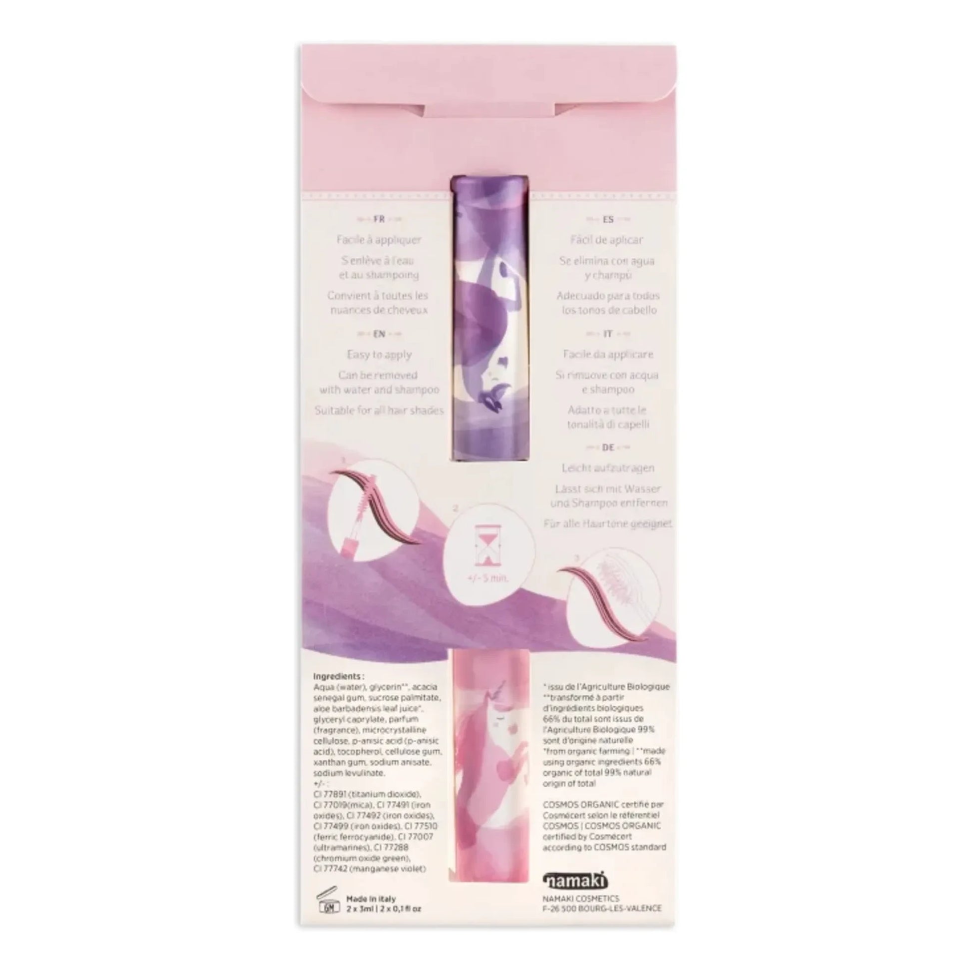 Namaki - Mascara for hair | Pink
