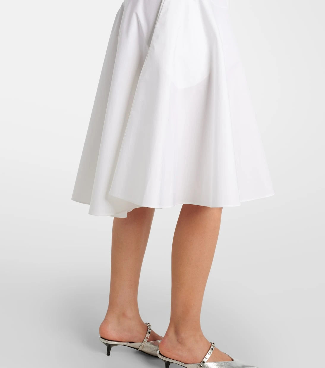 McQueen - Cotton poplin shirt dress