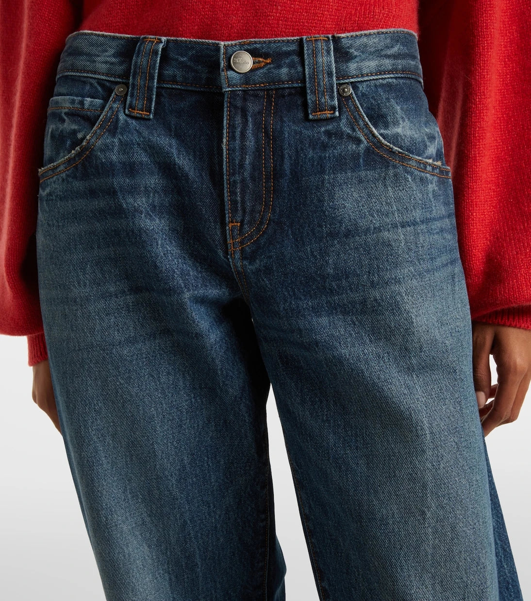 Khaite - Karo barrel-leg jeans