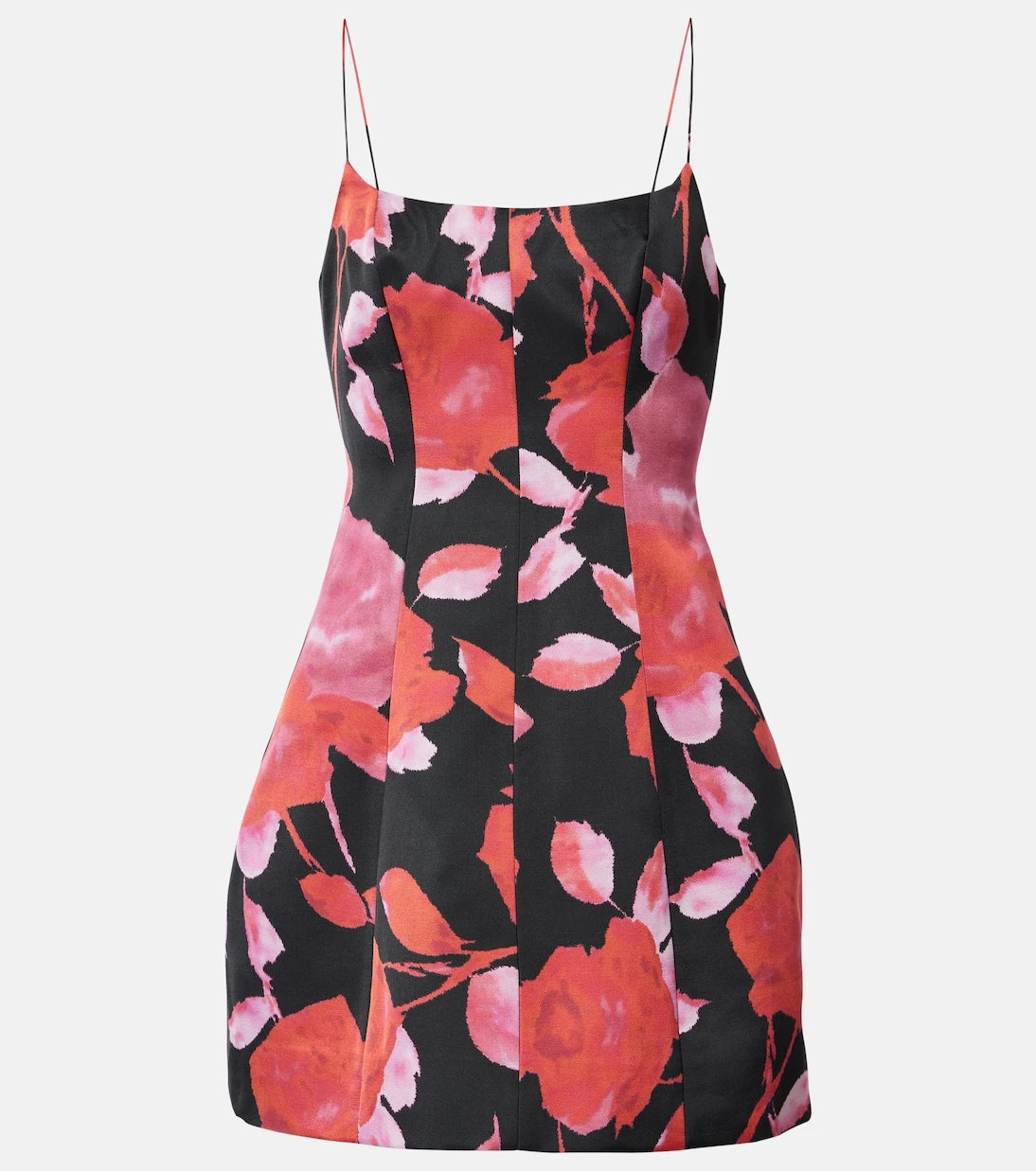 Blumarine - Printed satin minidress
