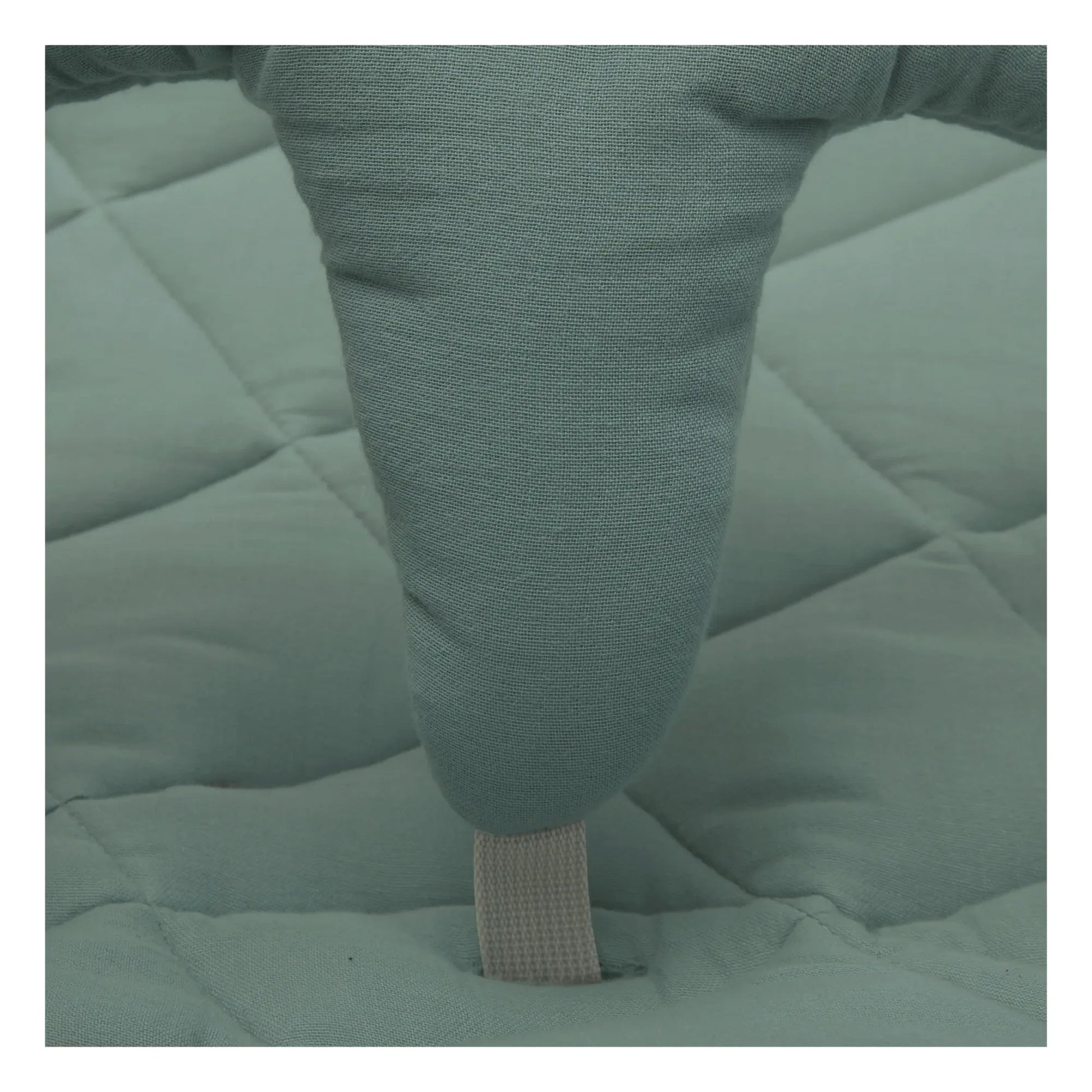Charlie Crane - Levo Walnut Baby Bouncer | Storm Blue
