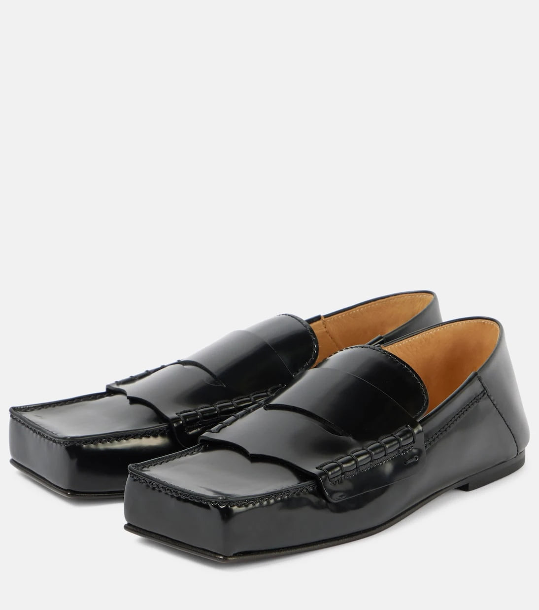 Jacquemus - Les Mocassins Carré leather loafers