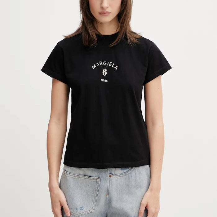 MM6 Maison Margiela тениска дамска от памук