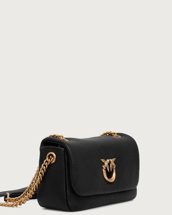 Pinko kadın deri crossbody çanta