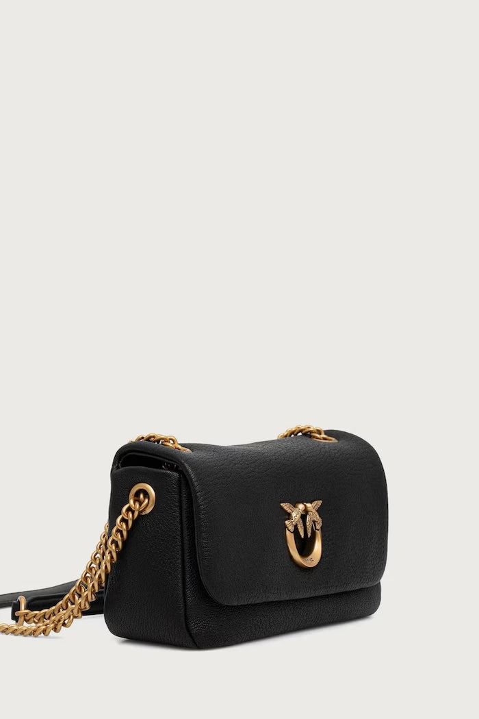 Pinko kadın deri crossbody çanta
