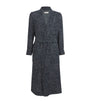 Wool Paisley Print Dressing Gown