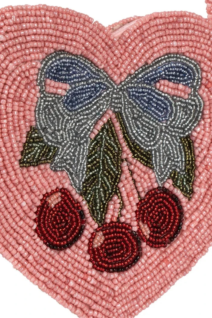 Konges Sløjd BEADED HEART BAG Çocuk Çantası