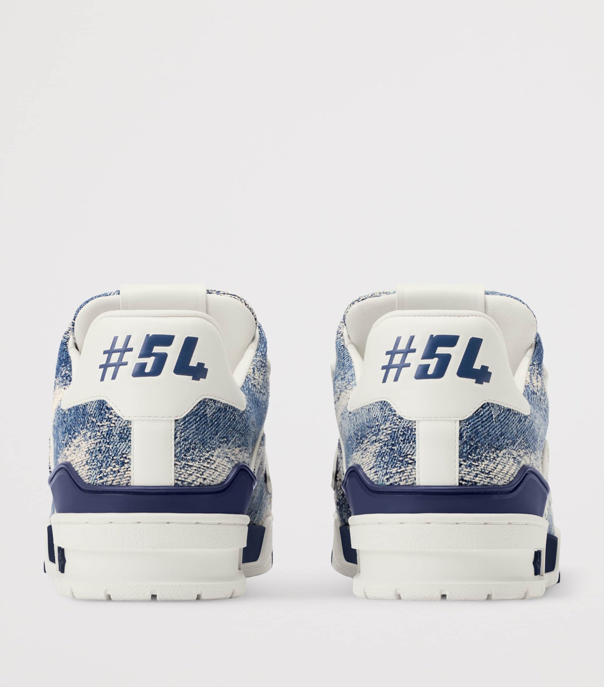 Denim LV Low-Top Sneakers BLUE