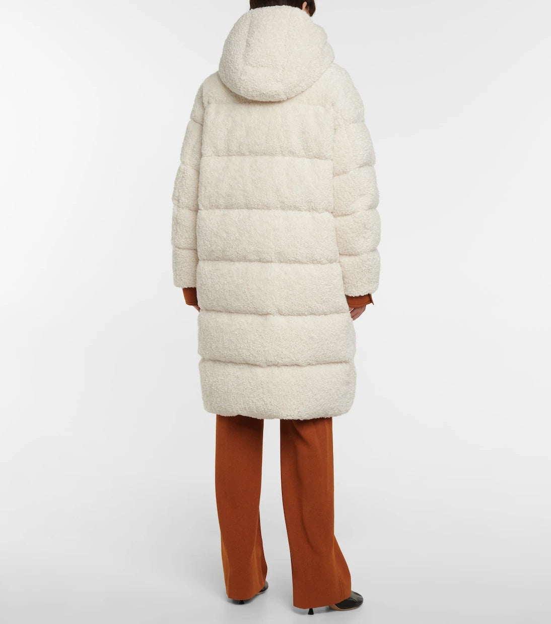 Moncler - Hainardia teddy down coat