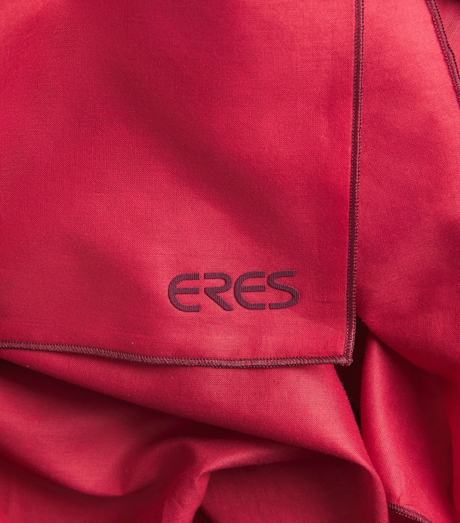 Red Cotton Cabine Sarong