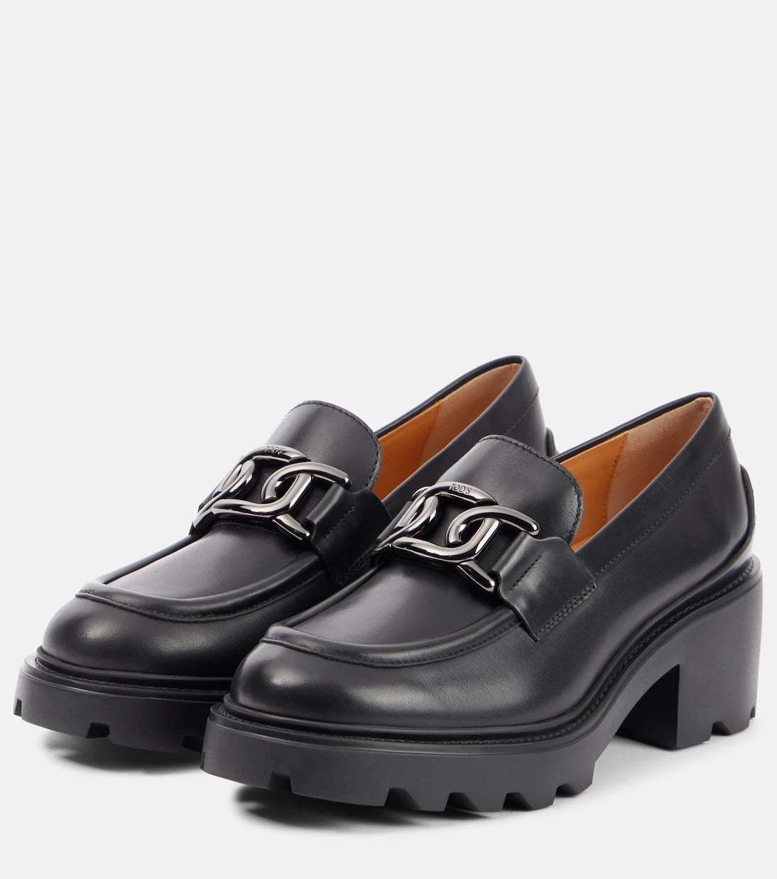Tod's - Leather loafer pumps