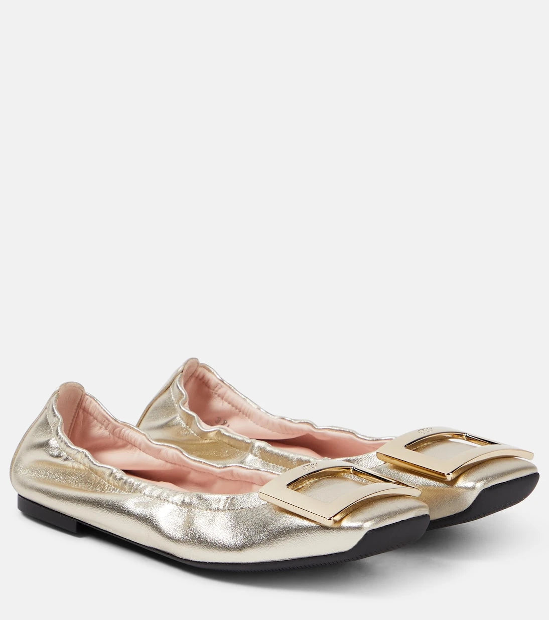 Roger Vivier - Viv' Pockette leather ballet flats