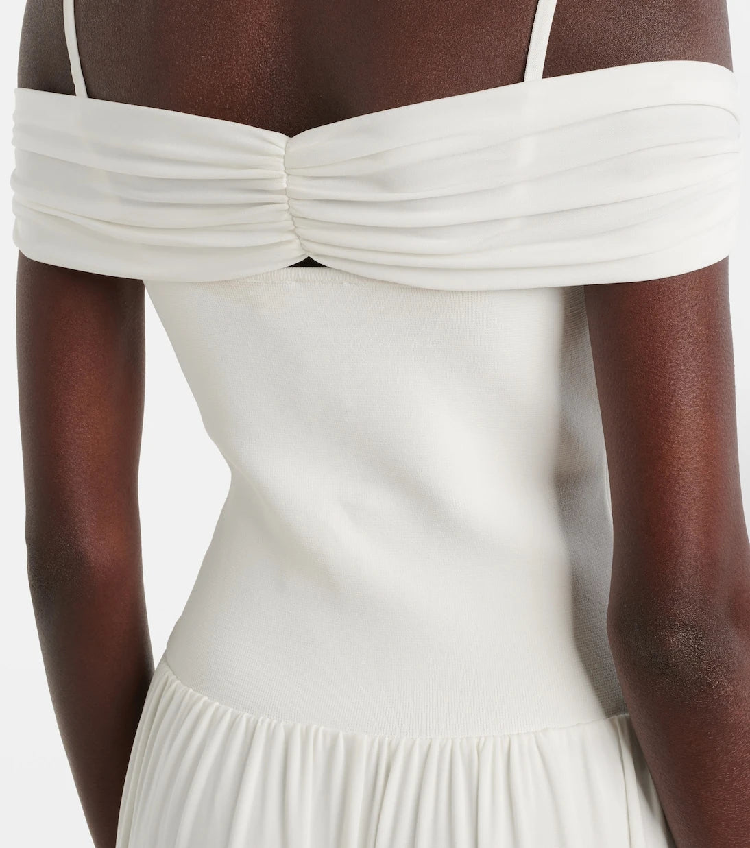 Simkhai - Amarantha draped jersey maxi dress