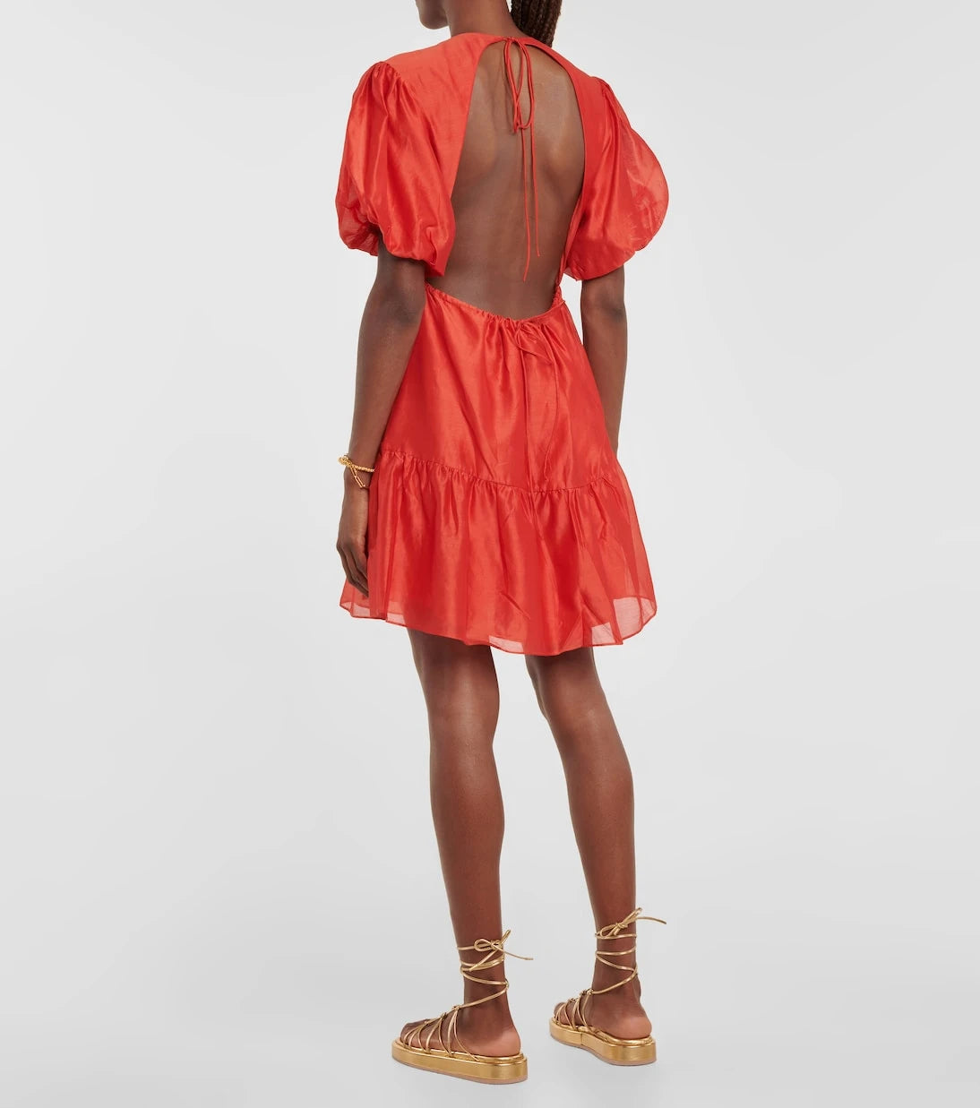 SIR - Lucelia cotton and silk minidress