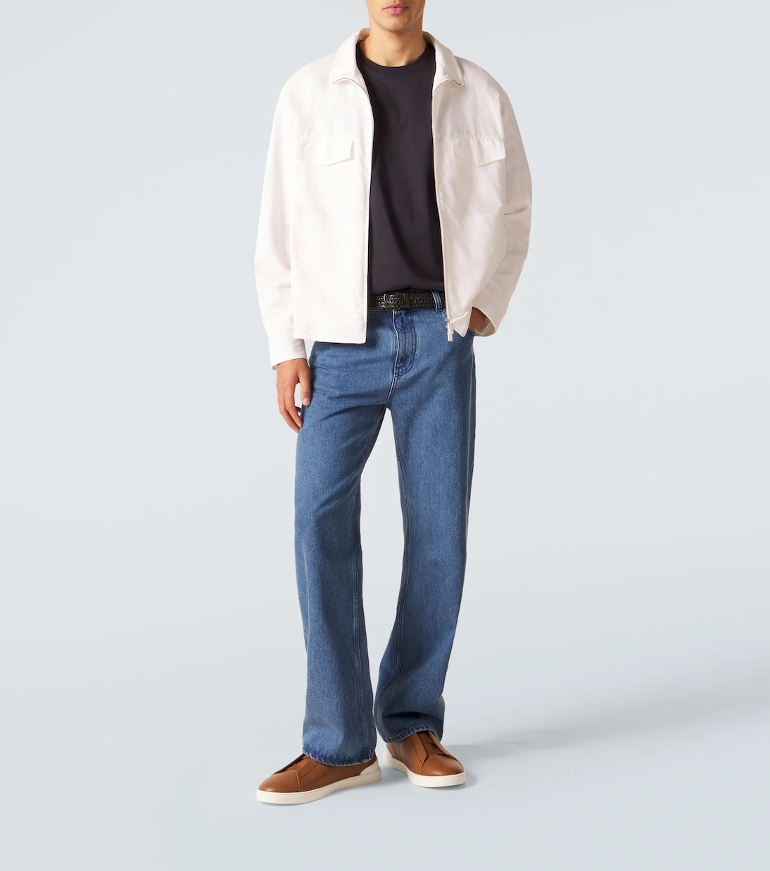 Zegna - Logo cotton jersey T-shirt