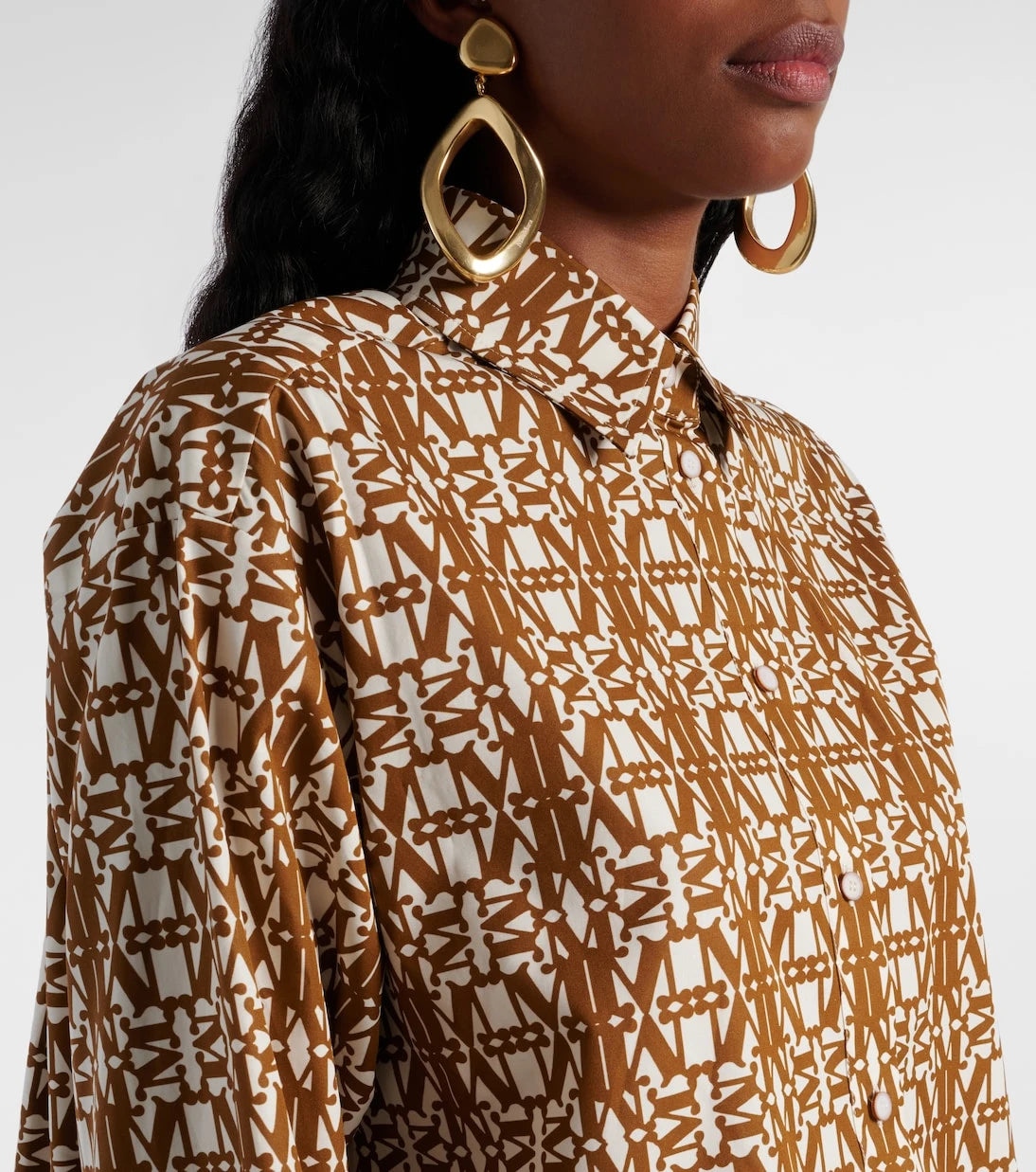 Max Mara - Gallura printed cotton shirt
