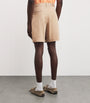 Cotton Pleated Cormac Shorts