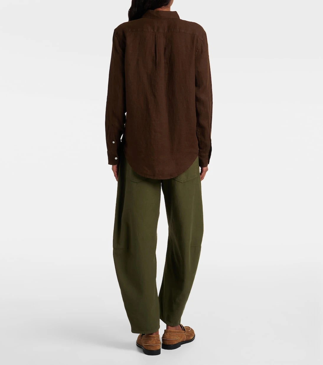 Polo Ralph Lauren - Cotton barrel-leg pants