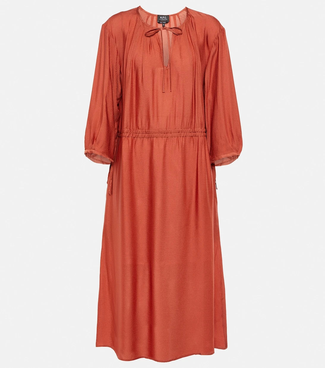 A.P.C. - Eve pleated jersey midi dress