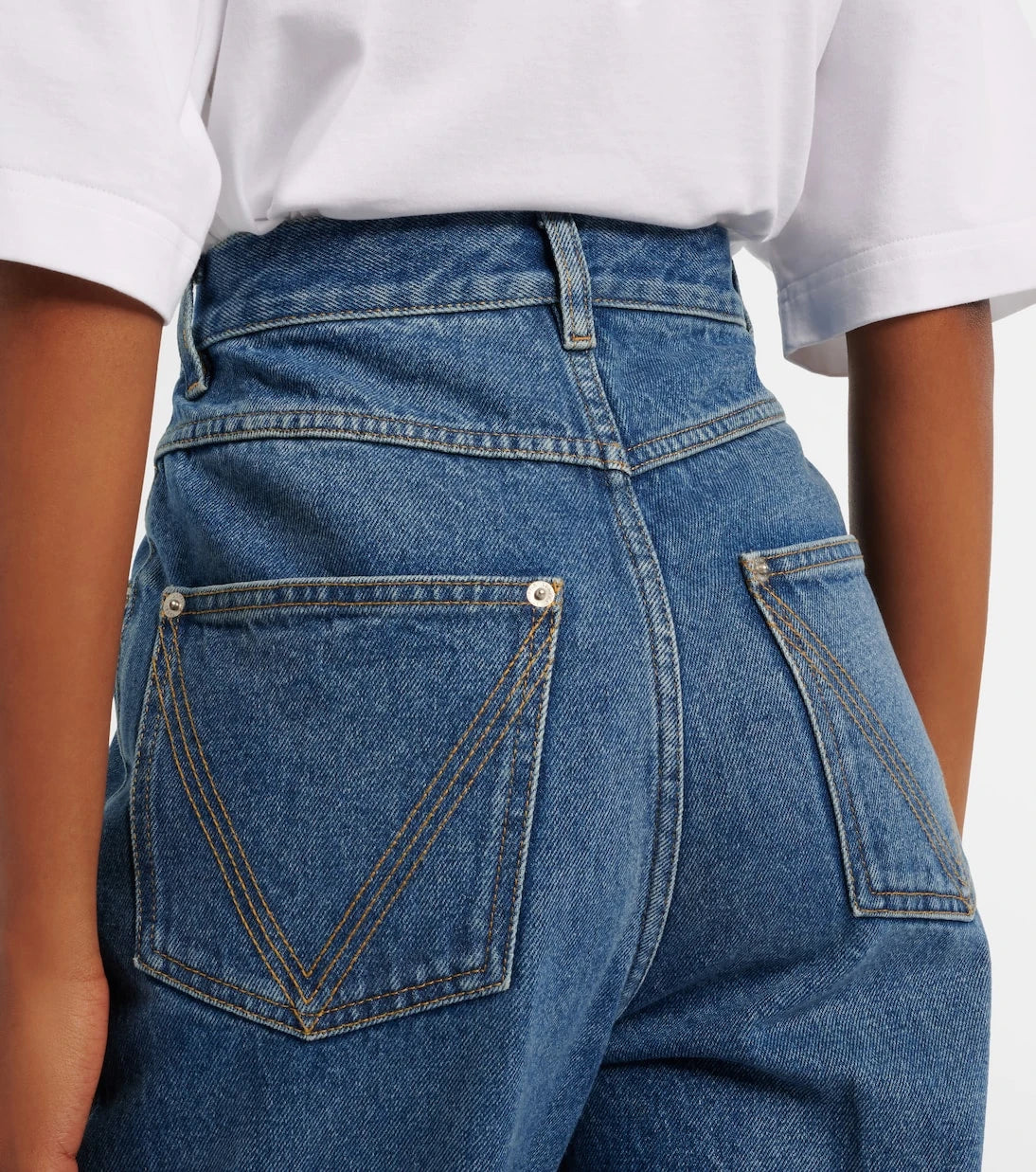 Bottega Veneta - High-rise flared jeans