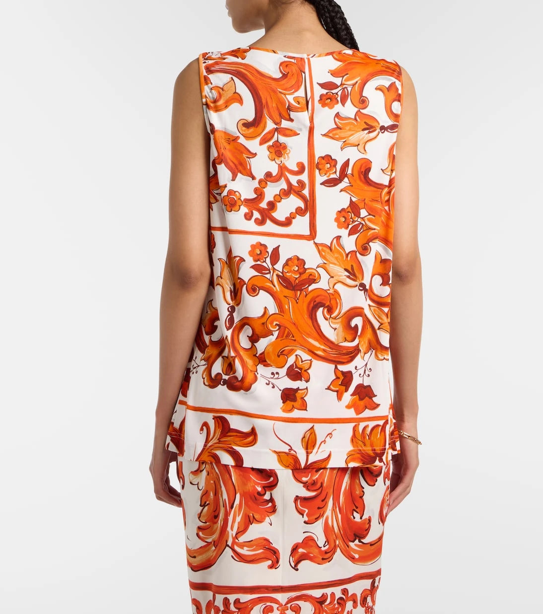 Dolce&Gabbana - Majolica tank top