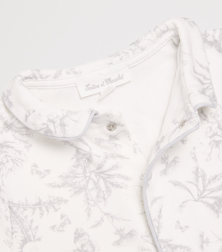Tartine et Chocolat Cotton Toile de Jouy All-In-One (0-24 Months)
