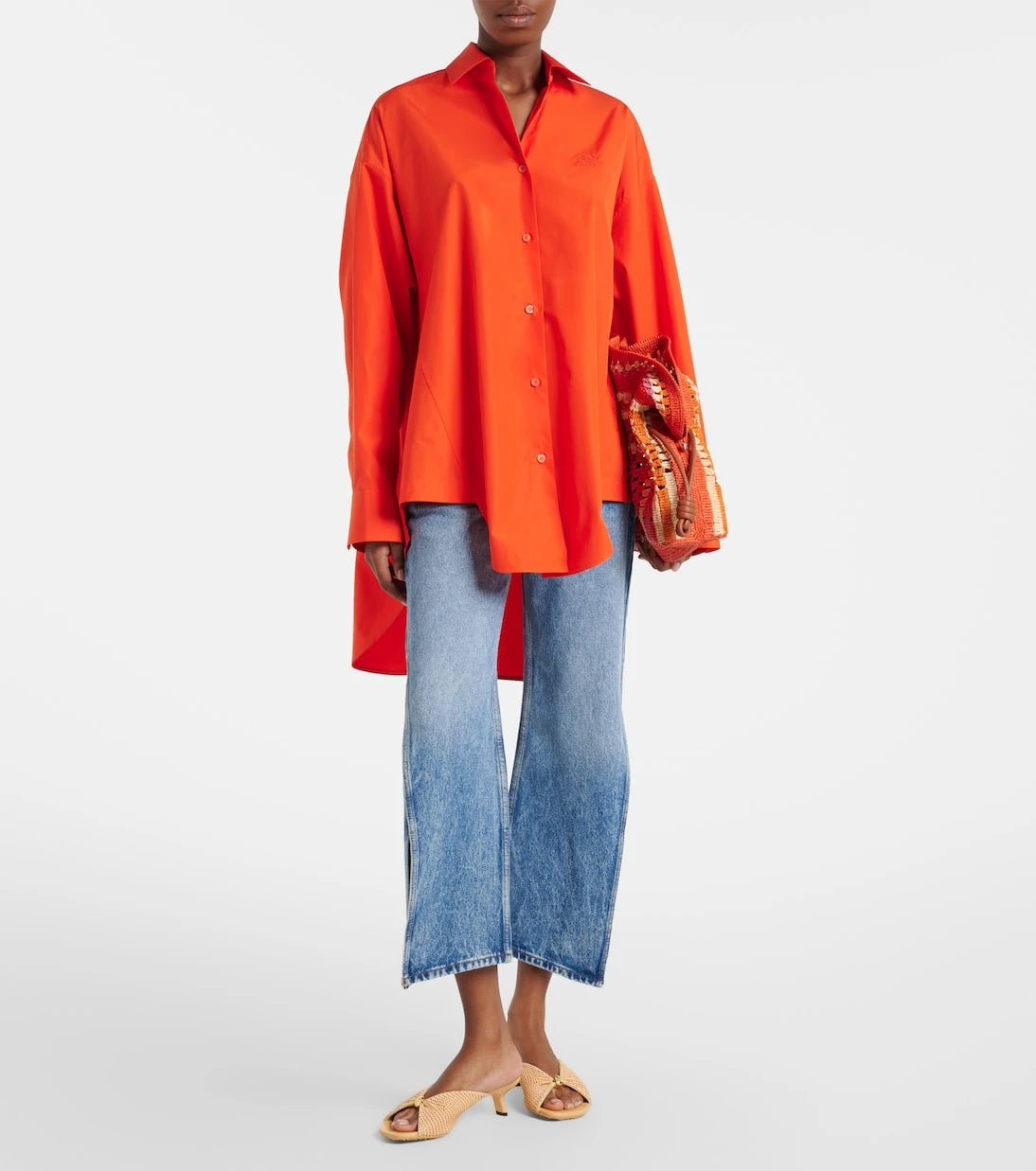 Loewe - Paula's Ibiza Pebble Soft mules
