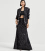 Brunello Cucinelli Black Embellished Maxi Skirt